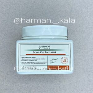 Hermos brown clay mask 300 grams