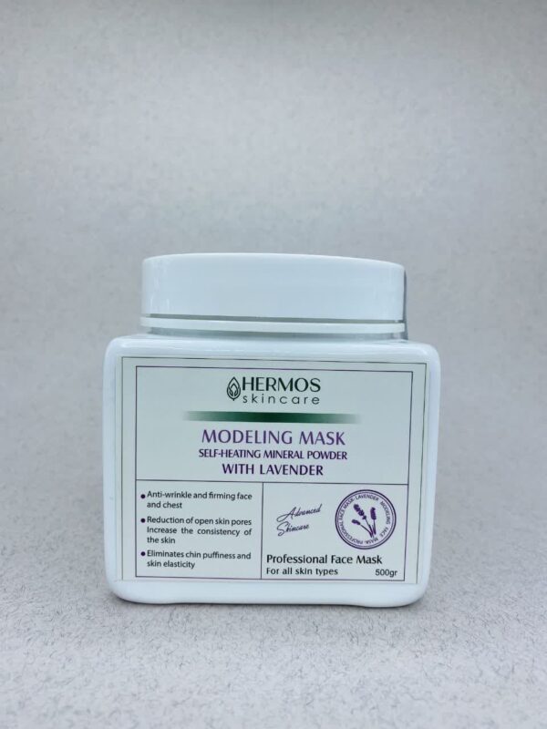 Lavender Hermos modeling plaster mask 500 grams