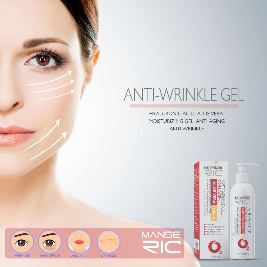 Manserik specialized collagen-forming and oxygenating gel 250 ml