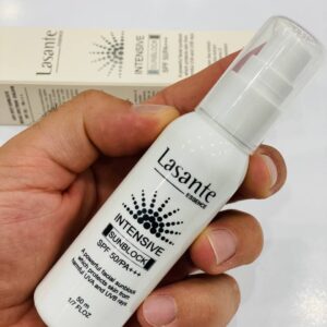 کرم ضد آفتاب و ضد لک بی رنگ SPF50 لاسانته 50 میل